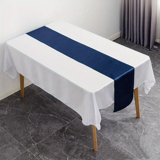 10 Pack Dark Satin Table Runner 30 48x274 32 Cm Long Silk And Smooth Fabric