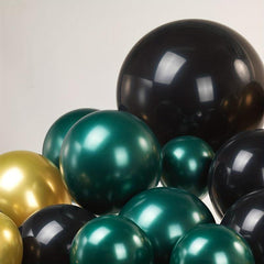 137pcs Green & Golden Balloons Garland Arch Kit for Party Decoration