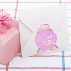 Gender Reveal Party Sticker Baby Shower Decor Supplies