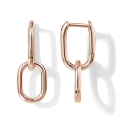 14k Convertible Link Earrings for Women and Girls