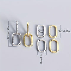 14k Convertible Link Earrings for Women and Girls
