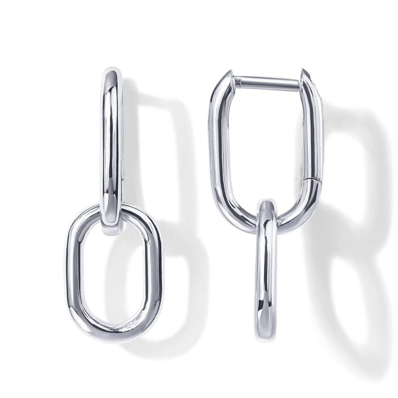 14k Convertible Link Earrings for Women and Girls