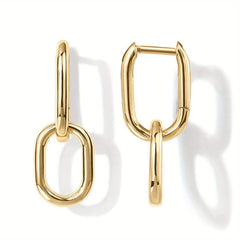 14k Convertible Link Earrings for Women and Girls
