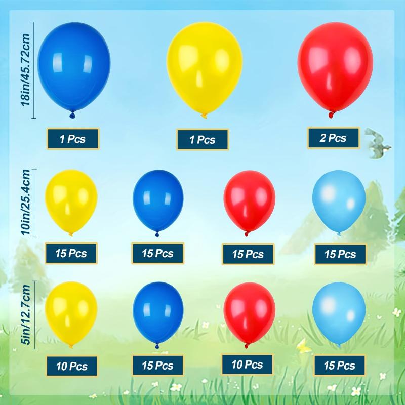 150pcs Paw Print Balloon Garland Kit for Puppy Birthday