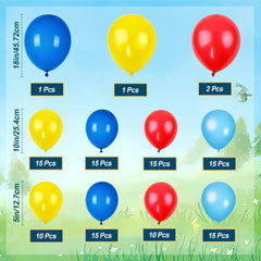 150pcs Paw Print Balloon Garland Kit for Puppy Birthday