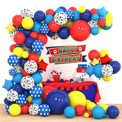 150pcs Paw Print Balloon Garland Kit for Puppy Birthday