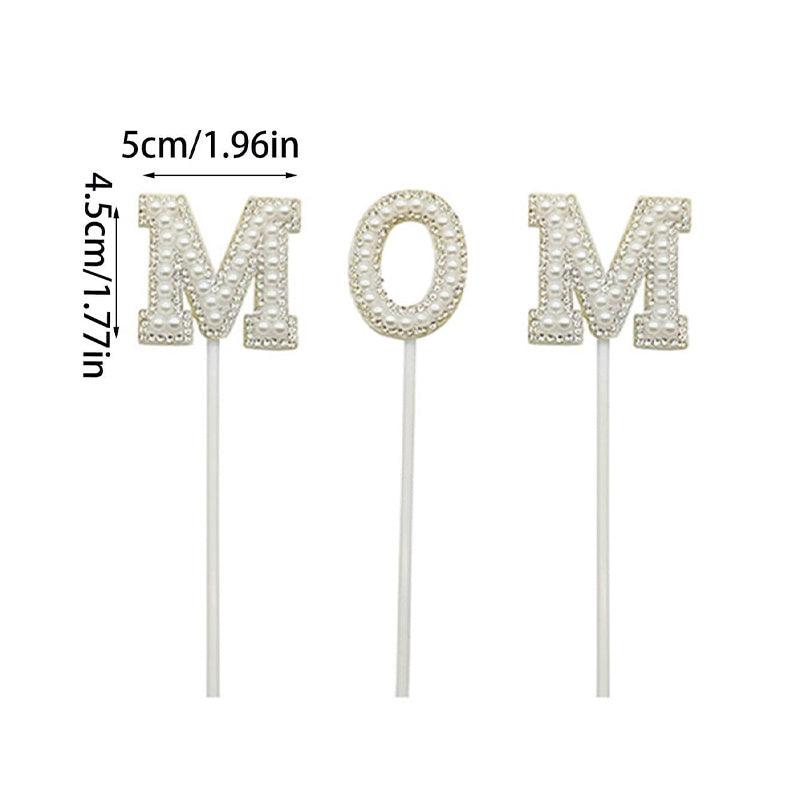 MOM Cake Topper Decoration Supplies