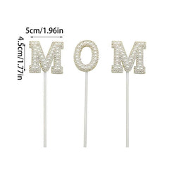 MOM Cake Topper Decoration Supplies