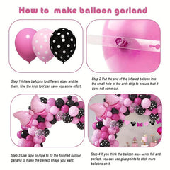Mouse Balloon Garland Kit for Cartoon Birthday Party