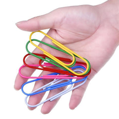 5/12pcs Multicolor Jumbo Paper Clips 100mm Large Paperclips