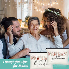 Mother of the Bride Cosmetic Bag - Perfect Wedding Gift for Mom