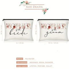 Mother of the Bride Cosmetic Bag - Perfect Wedding Gift for Mom