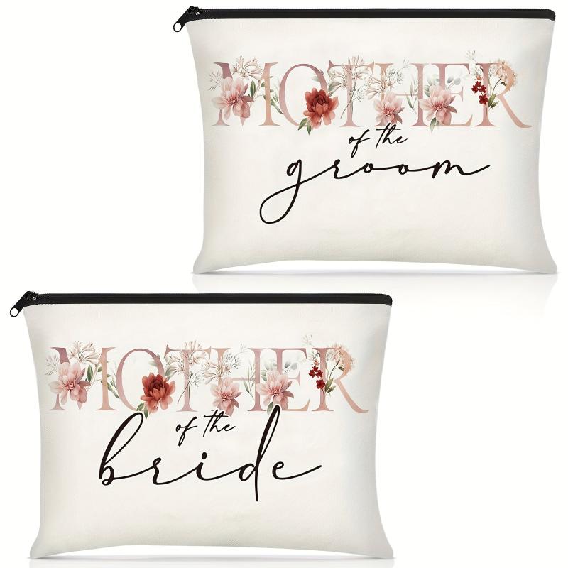 Mother of the Bride Cosmetic Bag - Perfect Wedding Gift for Mom