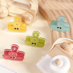 5pcs Long Tail Clips Acrylic Binder Clip Photo Holder Tickets Organizer