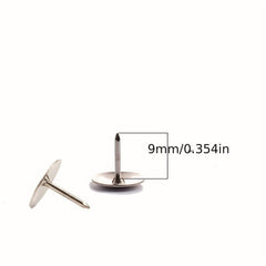 300pcs Boxed Metal Thumbtacks for Strong Fixation