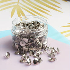 300pcs Boxed Metal Thumbtacks for Strong Fixation