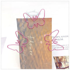 15pcs Mix Metal Butterfly Bookmarks Paper Clips for Office School Stationery