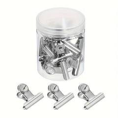 20pcs Paper Clips Push Pins Stainless Steel Thumbtack Clips
