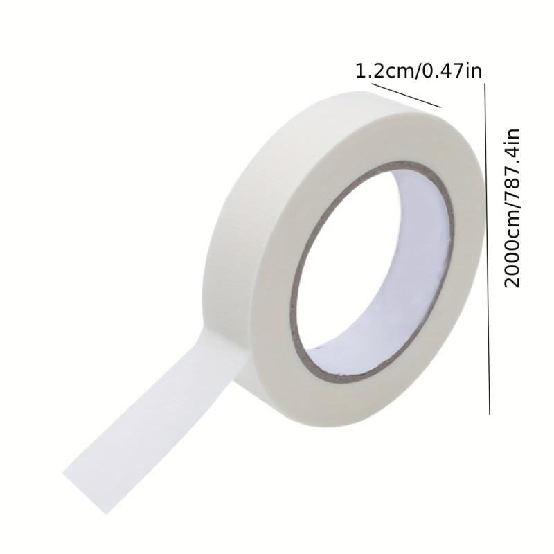 Masking Tape 5 Pack Beige 1.19cm x 2000cm Painting Home Office Arts Crafts