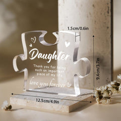 Acrylic Puzzle Plaque Thank You For Coworkers Teacher Appreciation