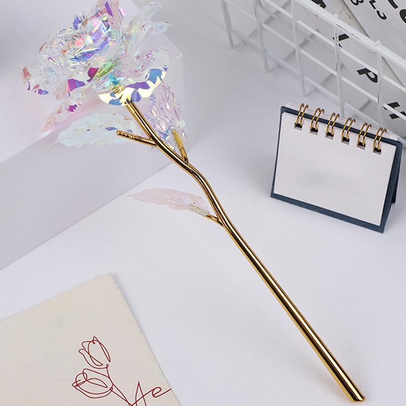 Gold Foil Rose Birthday Wedding Anniversary Party Decor