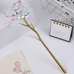 Gold Foil Rose Birthday Wedding Anniversary Party Decor