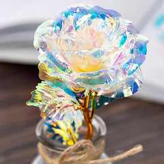 Gold Foil Rose Birthday Wedding Anniversary Party Decor