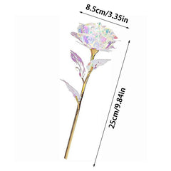 Gold Foil Rose Birthday Wedding Anniversary Party Decor