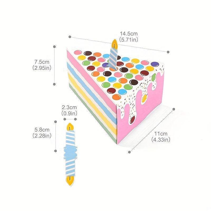 Birthday Candy Box Hand Triangle Cake Shape Party Supplies
