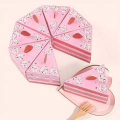 Birthday Candy Box Hand Triangle Cake Shape Party Supplies