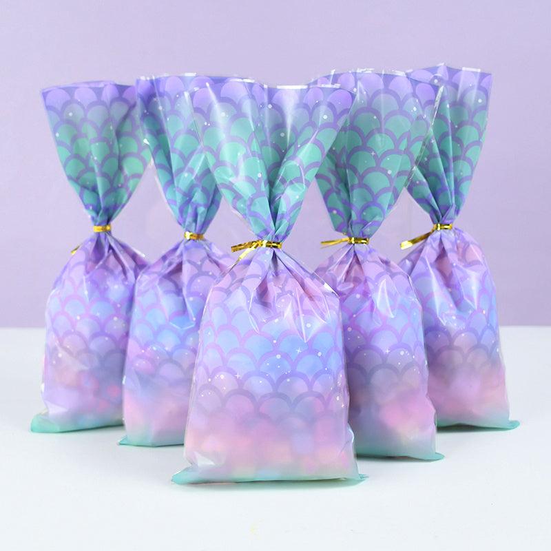 Mermaid Tablecloth - Disposable Mermaid Table Cover for Girls Birthday Party