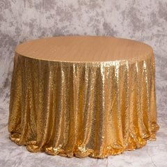 Sequin Tablecloth Wedding Party Round Table Decoration