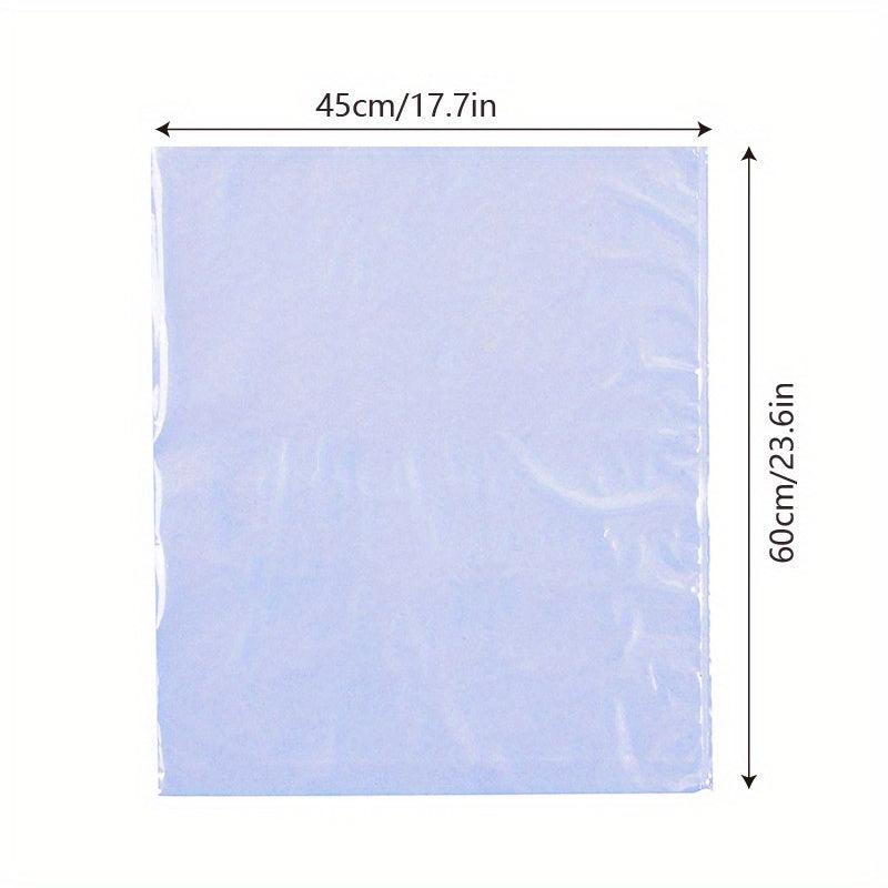 10pcs Extra Large Shrink Wrap Basket Bags Clear Cellophane for Easter