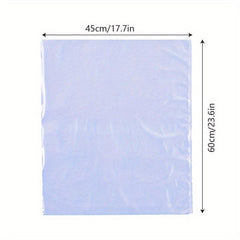 10pcs Extra Large Shrink Wrap Basket Bags Clear Cellophane for Easter