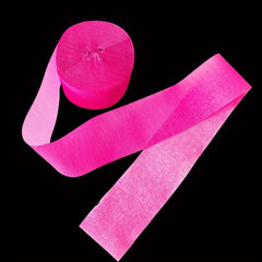 Luminous Crepe Paper Roll for Party Decorations