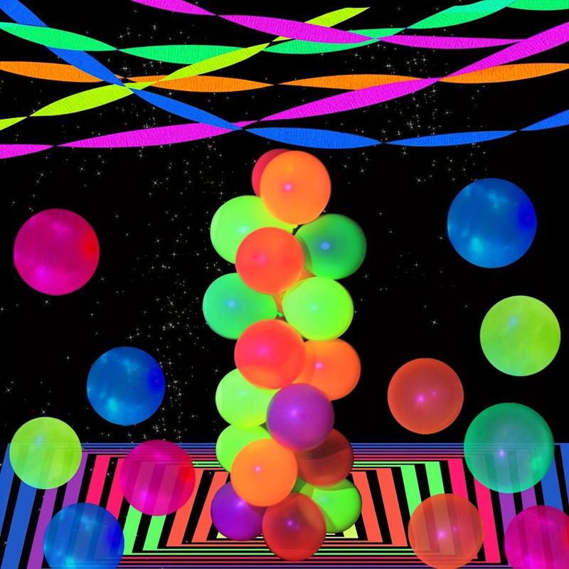Luminous Crepe Paper Roll for Party Decorations