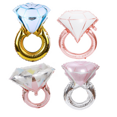 Diamond Ring Balloons for Engagement and Wedding Decorations