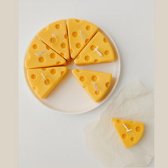 Handcrafted Cheese Candle for Meditation Stress Relief Mood Boosting