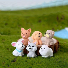 Cartoon Puppies Desktop Decoration Set - Party & Home Accessories