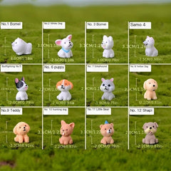 Cartoon Puppies Desktop Decoration Set - Party & Home Accessories