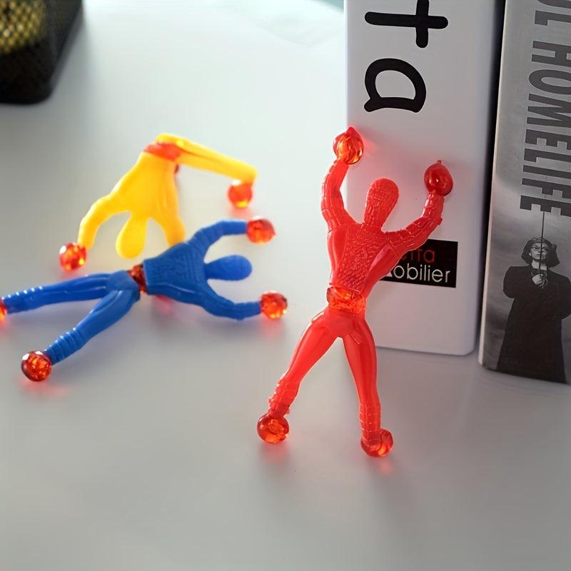 6pcs Wall Climbing Man Sticky Toys for Kids Birthday Party Stocking Stuffers