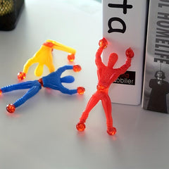 6pcs Wall Climbing Man Sticky Toys for Kids Birthday Party Stocking Stuffers