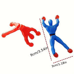 6pcs Wall Climbing Man Sticky Toys for Kids Birthday Party Stocking Stuffers