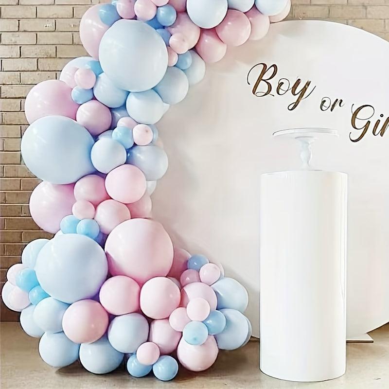 110pcs Pink Latex Balloon Arch Kit for Gender Reveal and Birthday Party