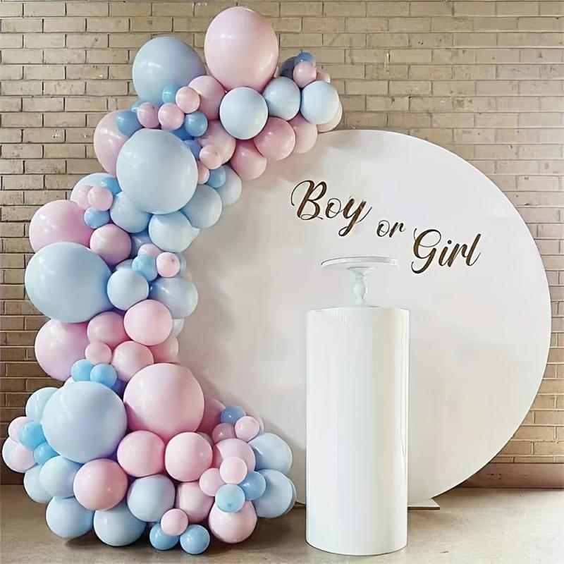 110pcs Pink Latex Balloon Arch Kit for Gender Reveal and Birthday Party