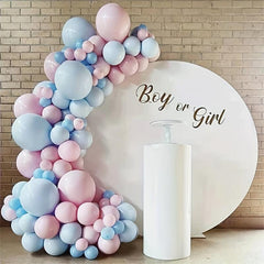 110pcs Pink Latex Balloon Arch Kit for Gender Reveal and Birthday Party