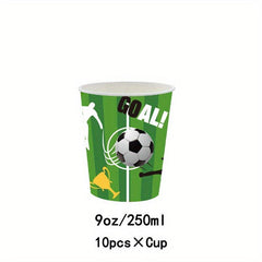Football Party Supplies Set for Boy Birthday Graduation Sports Theme