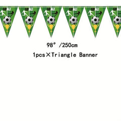 Football Party Supplies Set for Boy Birthday Graduation Sports Theme