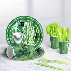 Football Party Supplies Set for Boy Birthday Graduation Sports Theme