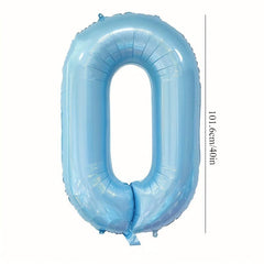 40'' Large Number 0-9 Balloon for Birthday Party Decoration
